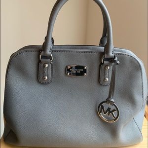 Gray Michael Kors Bag